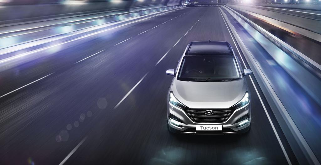 Cutting edge technologies that change the way you drive. The Tucson will ensure every minute is a driving pleasure.