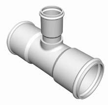 Page 22 Gasketed PVC Pipe Fittings 90 o Elbow P(PVCGasketed) #100 PSI Test 62350 62351 62352
