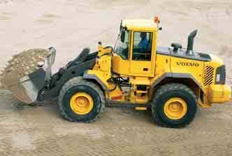 3rd and 4th hydraulic functions* Volvo wheel loaders can be equipped with third and