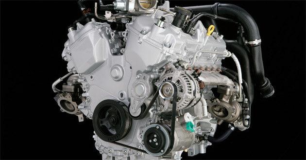 4 L Triton V8 with increased torque and fuel economy Direct injection spray cools charge allowing higher, 10:1