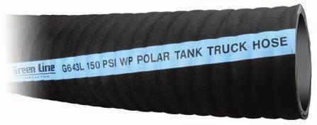 TANK TRUCK HOSE Bio Fuel Approved Polar Tank Truck is designed for year round use in environments where standard hoses become too stiff during winter use.