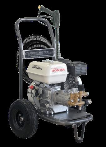 HIGH PRESSURE CLEANER - COLD WATER PETROL DRIVEN MODEL: PX9-150GP160 / PX10-200GX200 2200PSI 1 Year Warranty 3000PSI PROFESSIONAL Pumps Australia petrol driven high pressure cleaners have been