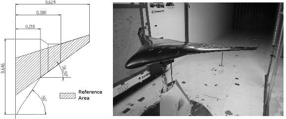 EXPERIMENTAL ANALYSES OF DROOP, WINGTIPS AND FENCES ON A BWB MODEL Fig 2.