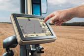It begins with the grain trailer operator being able to see the grain tank levels of multiple combines in the field.