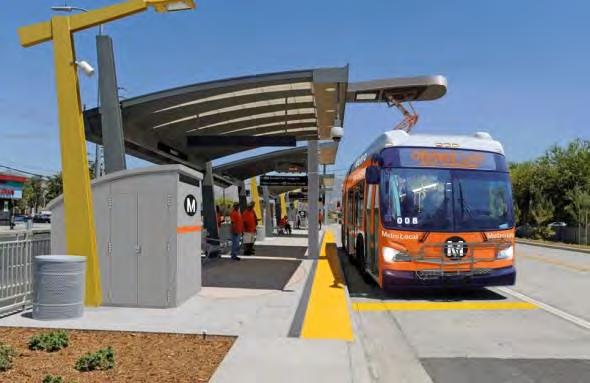 Complementary Initiatives New Electric Buses Replace Metro Orange Line