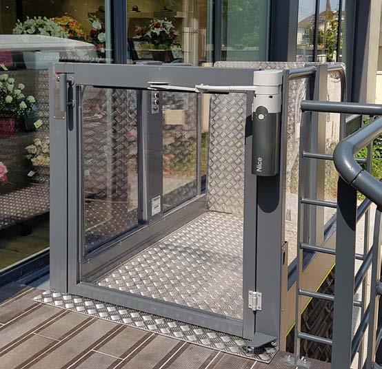 300 kg 1 230V / 50 60Hz Main options of the Liftboy 5 Indoor and outdoor version Available in any RAL colour Gate instead of