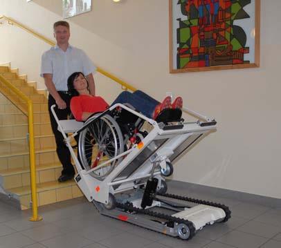 The Public stairclimber is ideal for public and residential buildings and a cost effective altenative to conventional platform stairlifts.