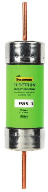 Technical Data1010 Supersedes July 2013 Fusetron FRN-R Class RK5 250Vac, 125/250Vdc Catalog numbers (amps) FRN-R-70 FRN-R-125 FRN-R-350 FRN-R-75 FRN-R-150 FRN-R-400 FRN-R-80 FRN-R-175 FRN-R-450