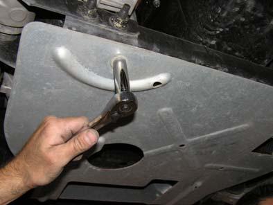 4WD only. Reverse the removal procedures to re-install the inner fender liners and the bumper/fender braces.