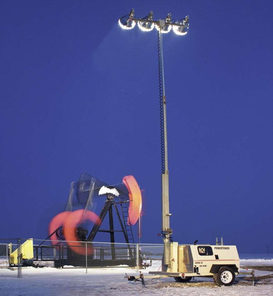 Working late? Light up your job site with PowerTower Light Towers. Not just another light tower, our light towers are known for their versatility, durability, and simplicity.