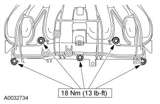Inspect and install new intake manifold gaskets, if