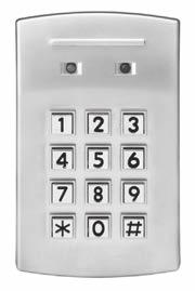 plate 499 AC225 630 Keypad, Outdoor, 480 user code, satin stainless face plate 567 AC228 626 Keypad,