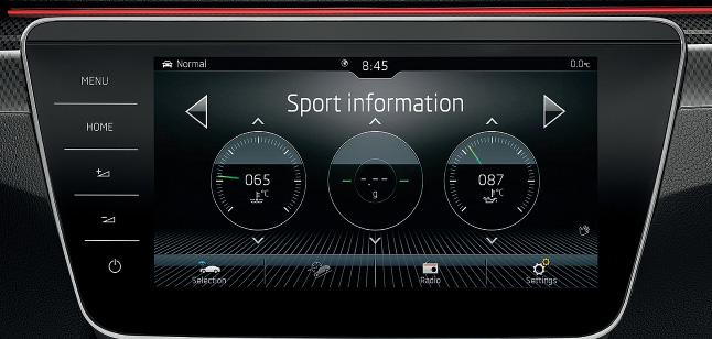 Unlimited communication possibilities come with the infotainment system and ŠKODA CONNECT, which offers two categories of service.