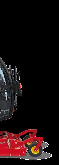 the dashboard Steering column with height and tilt adjustment to fit any operator