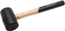99 D041010 16oz Claw Hammer-Hickory Handle List Price: $19.62 $12.99 Rubber Mallet-Hickory Handle Head Weight: List Price: D041000 1 lb $7.38 D041001 1.5 lb $11.34 $7.