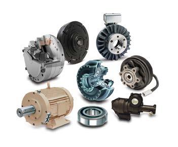 clutches and brakes provide reliable engagement/disengagement and stopping functionality on a wide range of