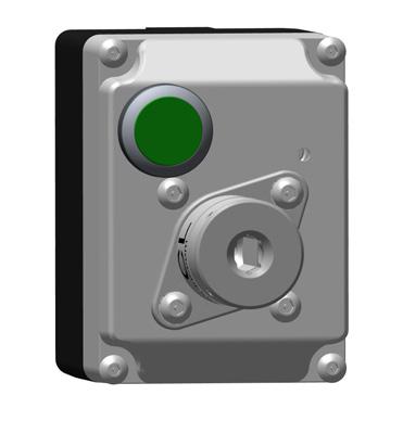 Power & Control Isolation Mini Solenoid Controlled Key Switch in enclosure The mini SSR unit is used where the key needs to remain trapped until an electrical signal has been received and where space
