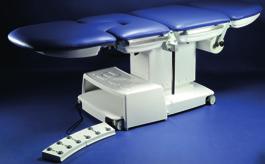 Upgraded variant of the GOLEM 6ET table, suitable for all patients positions: lying, sitting, gynaecological, and urinating standing up.
