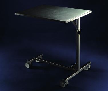 Instrument table Code Nr. D 55 01 The travelling instrument table with a shelf and useful grips is suitable for every ambulance.