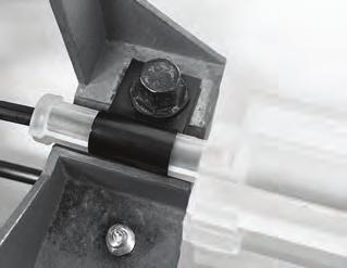 (with nylon sleeve) to the OEM cable mounting stud on the lever (See Photo, below).