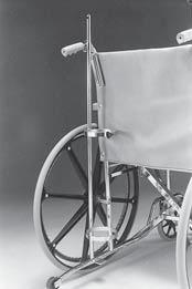 Oxygen Tank Holder Model Series 13 Designed for use on reclining wheelchairs.