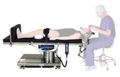 6701B Positioning Overview Shoulder Arthroscopy Foot Rest Multi Clamp Lift Assisted Shoulder
