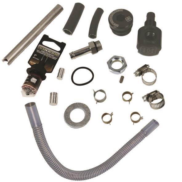 Optional Accessories 1050340-WSP Water Separator Add On Kit STRONGLY RECOMMENDED This kit adds a high micron (low pressure loss) filter to the inlet of the pump with integral water separator and