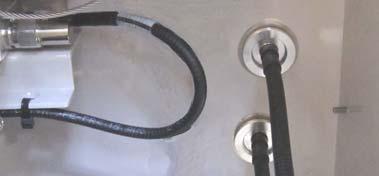 washer, and o-ring (if present) from both MCO#2 antenna cable bulkhead