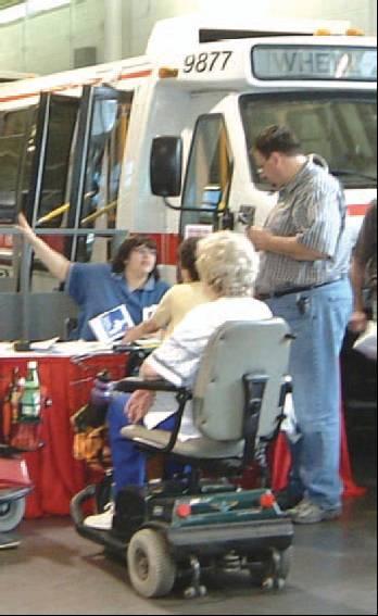 accessible bus fleet 100% accessible by 2010 Streetcar accessibility: Current fleet cannot be