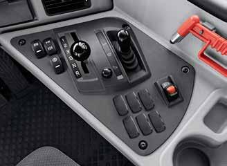 Total operator control The new dump support system, hill start assist, downhill cruise control and econometer as well as load and dump brake, help