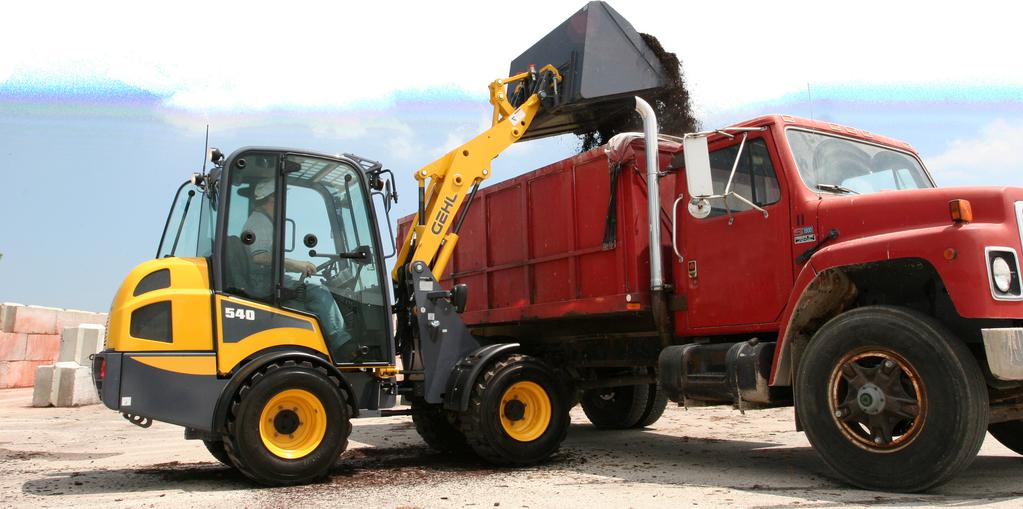 140 340 540 turn HEADS Articulated loaders from Gehl are turning heads throughout the country.