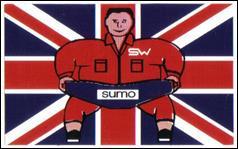 Big Sumo horizontal sticker 450 x 5mm SWB5 Big