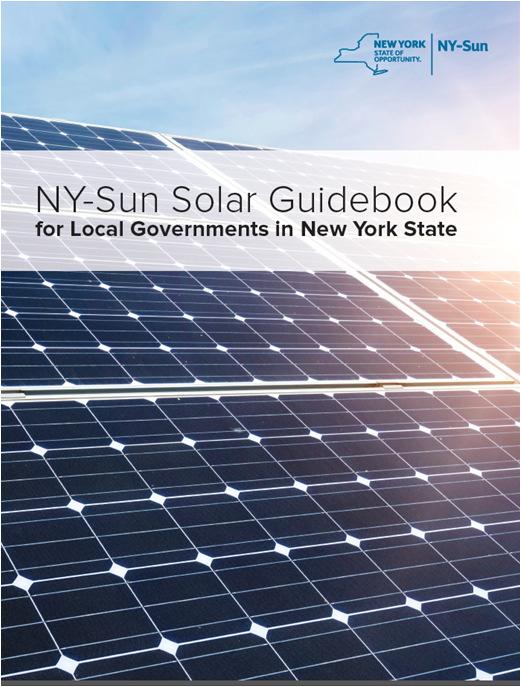 19 Solar Guidebook Help local governments prepare for and develop their local solar economies Contains information on: Solar Permitting & Inspection