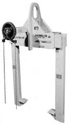 Most economical of Two-Sided Coil Lifters. Two-sided coil lifter requires less aisle space.