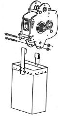 DO NOT use a chain container with a storage capacity less than the lift length on the hoist (refer to Table 4.2.4.1) Model Number Table 4.2.4.1 Chain Bag Dimensions Chain Size of Chain Length Bag (In.