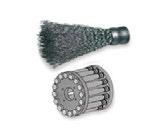 Brushtechnology Industrial Brushes Wheel brushes abrasive filament Abrasive bristle for dry applications. Ø A T B min. B max. Adapt. rpm pcs.