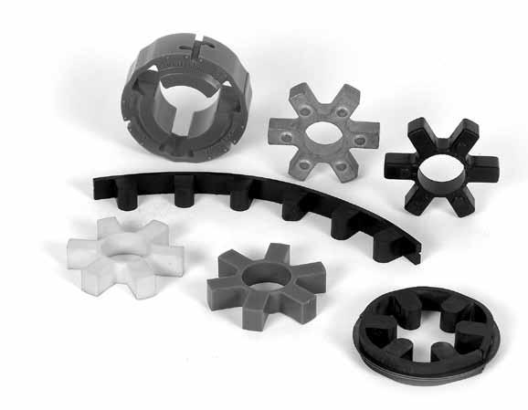 Elastomers Overview Elastomers In Compression Lovejoy offers four types of elastomer designs to allow for additional flexibility in addressing specific application requirements.