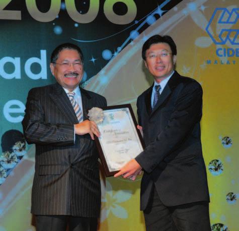 BANGKIT MENGATASI CABARAN LAPORAN TAHUNAN 09 Anugerah Kecemerlangan Industri Pembinaan Malaysia ( MCIEA ) 2008 Lembaga Pembangunan Industri Pembinaan Malaysia ( CIDB ), sebuah badan berkanun di bawah