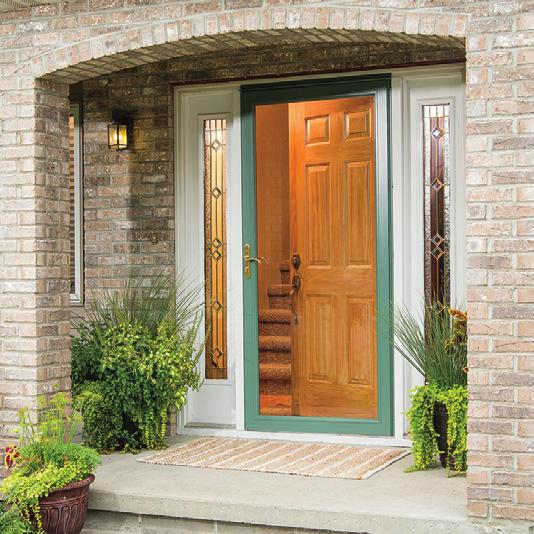 Open Up the Possibilities STORM DOORS PELLA SELECT FULLVIEW STORM DOORS Make a welcome impression that lasts.