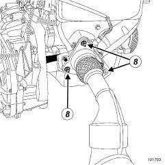 POWER ASSISTED STEERING Power-assisted steering box: Removal - Refitting 36B JH3 or JR5, and LEFT-HAND DRIVE a Refit the engine tie-bar mountings.
