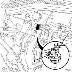 MECHANICAL COMPONENT CONTROLS Master cylinder: Removal - Refitting 37A F4R, and RIGHT-HAND DRIVE Tightening torquesm II - OPERATION FOR REMOVAL OF PART master cylinder reservoir bolt master cylinder