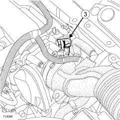 MECHANICAL COMPONENT CONTROLS Brake servo non-return valve: Removal - Refitting 37A LEFT-HAND DRIVE K4J or K4M D4F a 113730 a
