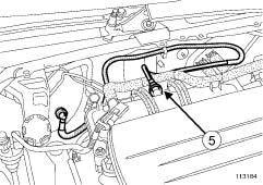 MECHANICAL COMPONENT CONTROLS Brake servo non-return valve: Removal - Refitting 37A RIGHT-HAND DRIVE K4J or K4M D4F 113184 a a 113088 Note: Do not damage the vacuum tube on the plenum chamber.