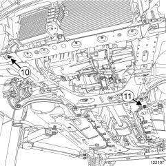 MECHANICAL COMPONENT CONTROLS Brake servo: Removal - Refitting 37A D4F, and 784, and RIGHT-HAND DRIVE - the scoop under the scuttle panel grille (see Scoop under the scuttle panel grille: Removal -