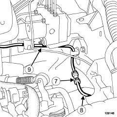 MECHANICAL COMPONENT CONTROLS Clutch circuit: Removal - Refitting 37A TL4 RIGHT-HAND DRIVE II - REFITTING OPERATION FOR PART RIGHT-HAND DRIVE a Refit: -the pipe between the slave cylinder and the