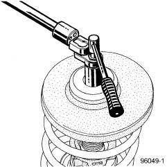 FRONT AXLE COMPONENTS Front shock absorber and spring: Removal - Refitting 31A EQUIPMENT LEVEL E3 LEISURE or EQUIPMENT LEVEL EA1 or EQUIPMENT LEVEL EA2 or EQUIPMENT LEVEL EA3 or EQUIPMENT LEVEL EA4