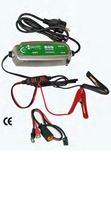 Meccanocar battery charger MXS 3.8 (ex. XS 3600) Starters and battery chargers Fully automatic, with three programs: 14.4 V / 0.8 to batteries for from 1.2 to 14 A / h. 14.4 V / 3.