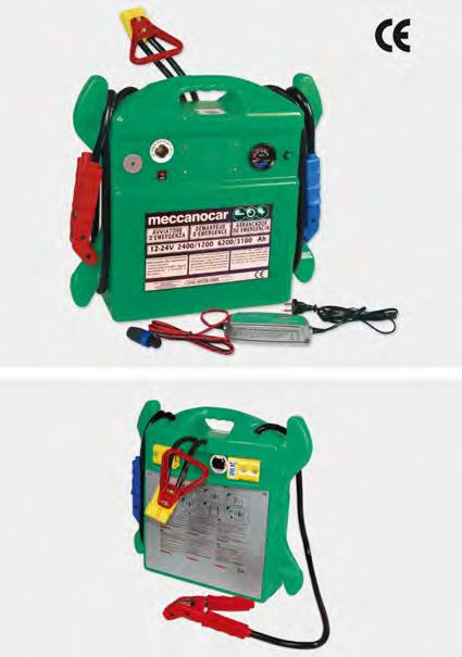 Jump starter combined 12-24 Volts 6200-3100 A Combination starter highly professional dedicated to the world of cargo, realized without compromising quality.