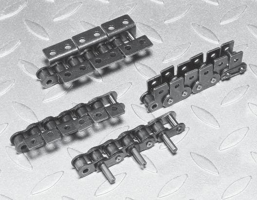 38 I Renold Transmission Chain Catalogue Standard Attachments Clockwise