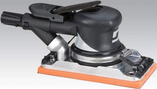 Dynabug Sander Air-Powered Jitter-Bug Type Orbital Featheredge, Finish, Sand and Blend Precise 3/32" orbital motion is ideal for achieving a controlled, ultra-fine finish on a variety of surfaces.